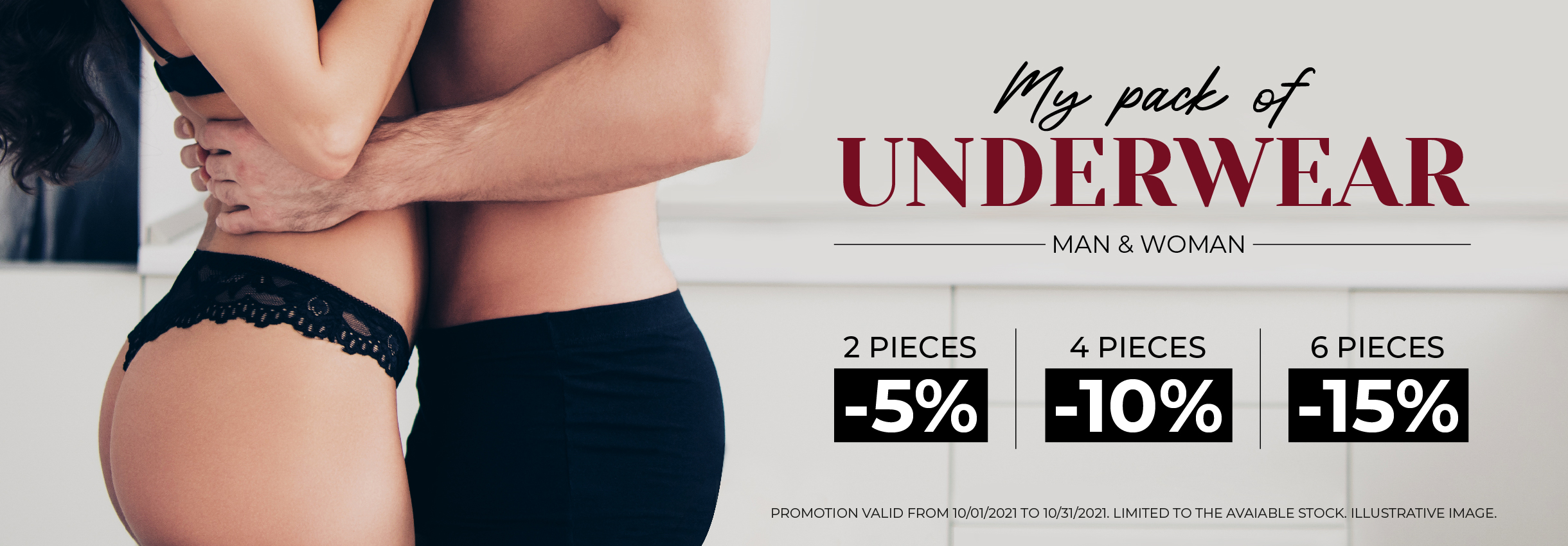 Underwear sale